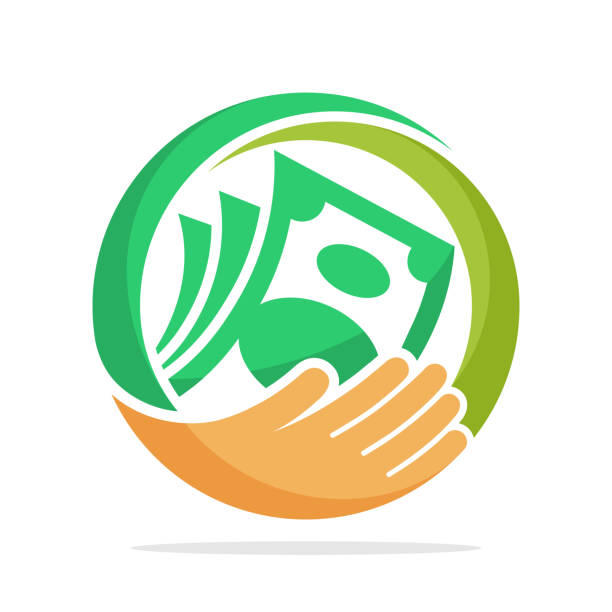 icon  for fundraising, business loan money, save money, and other financial management icon  for fundraising, business loan money, save money, and other financial management contributor stock illustrations
