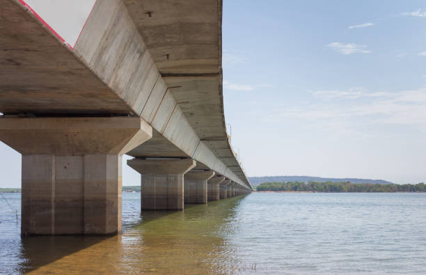 istock Thep Sada Bridge The longest river bridge in the country. 931072082