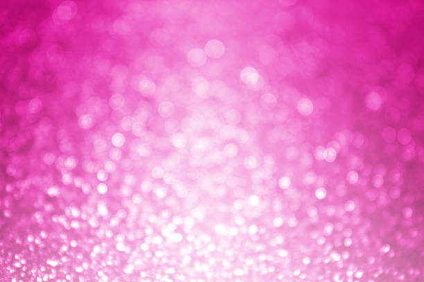 magenta pink hot pink sparkle hintergrund - sparkel stock-fotos und bilder