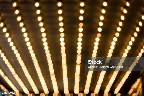 Marquee Lights Stock Photo - Download Image Now - Lighting Equipment, Las Vegas, Illuminated