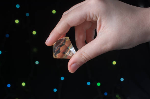 istock Fake diamond stone made with glass 931087000