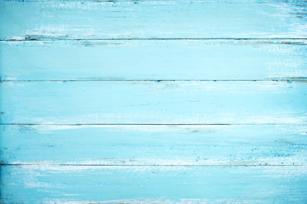 istock wooden plank painted in blue 931088182