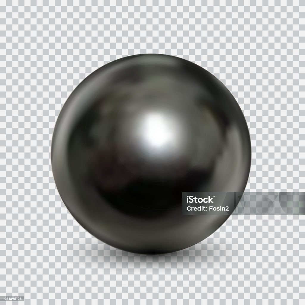 Chrome steel ball realistic isolated on white background Chrome metal ball realistic isolated on white background. Spherical 3D orb with transparent glares and highlights for decoration. Jewelry gemstone. Vector Illustration for your design and business. Sphere stock vector