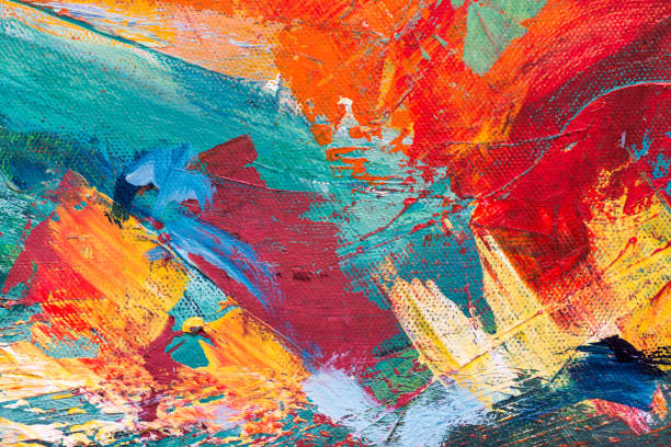istock Abstract Acrylic Painting Textured Background 931099940