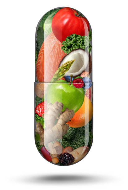 栄養サプリメント - vitamin pill nutritional supplement capsule antioxidant ストックフォトと画像