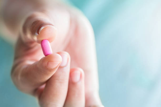 istock Medicine pills in hand 931105730