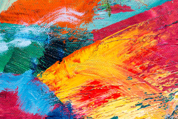 istock Abstract Acrylic Painting Textured Background 931106726