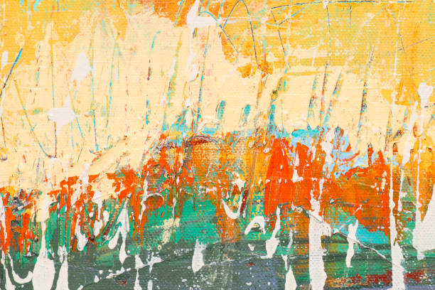 istock Abstract Acrylic Painting Textured Background 931109660