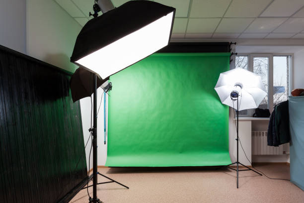 istock Photostudio with studio equipment 931109922
