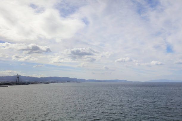 THE VIEW OF osaka BAY at the day time