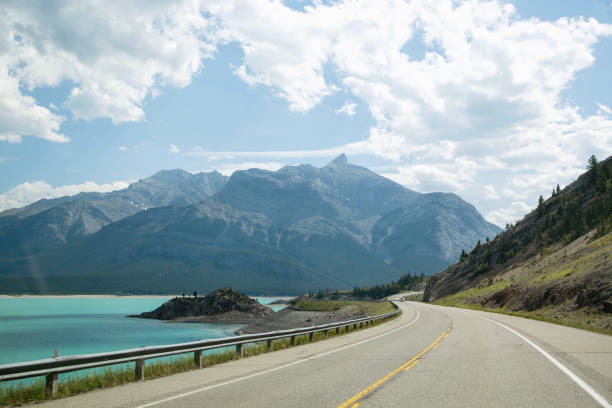 istock Winding highway takes you through the Rocky Mountains 931114288
