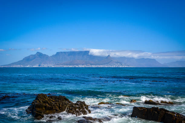 istock A view of Cape Town, from Robben Island 931114862