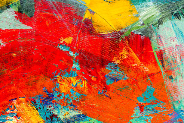 istock Abstract Acrylic Painting Textured Background 931118368
