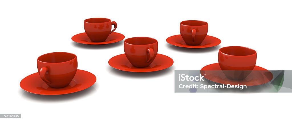 Coffee Cups  Cafe Stock Photo