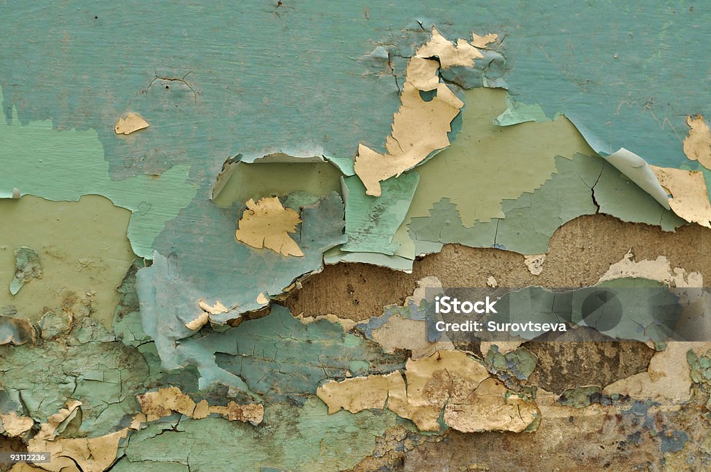 Trascurato parete - Foto stock royalty-free di Ambientazione interna