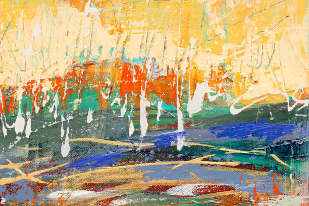 istock Abstract Acrylic Painting Textured Background 931122680