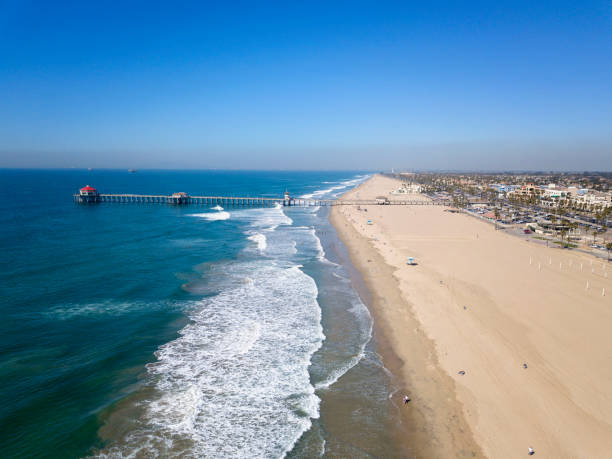 istock Aerial View of Huntington Beach 931126336