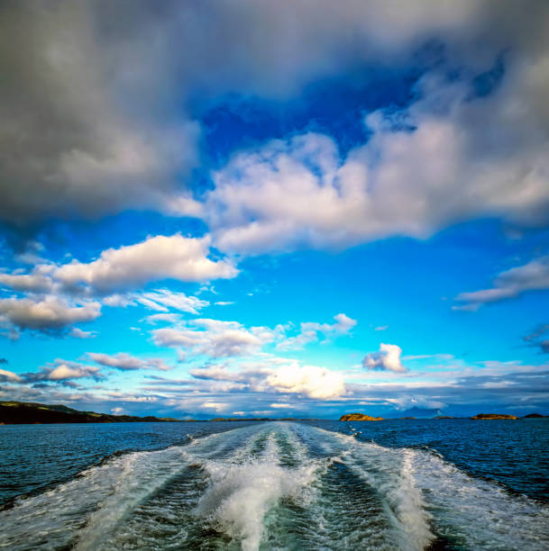 istock Travel with speed boat at North Sea, Norway 931134830