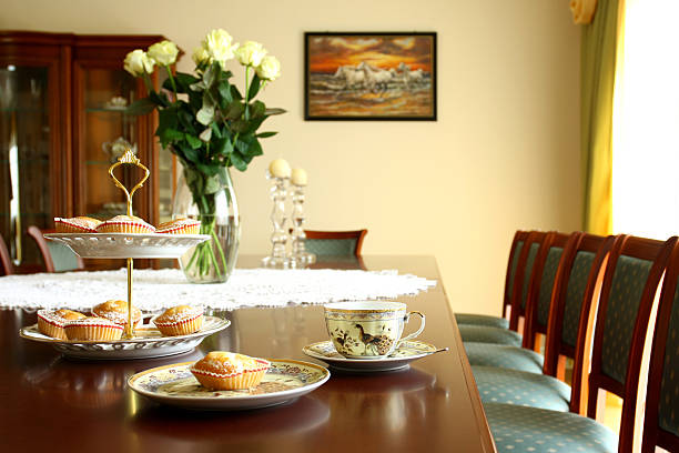 istock Dining Room close up on the cup. 93114434