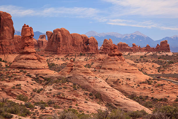 istock Mountains and Pinnacles in Arches National Park 93115128