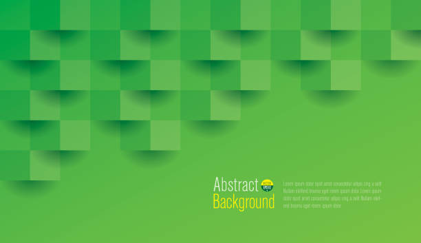 grün abstrakten hintergrund vektor. - green backgrounds internet banner stock-grafiken, -clipart, -cartoons und -symbole