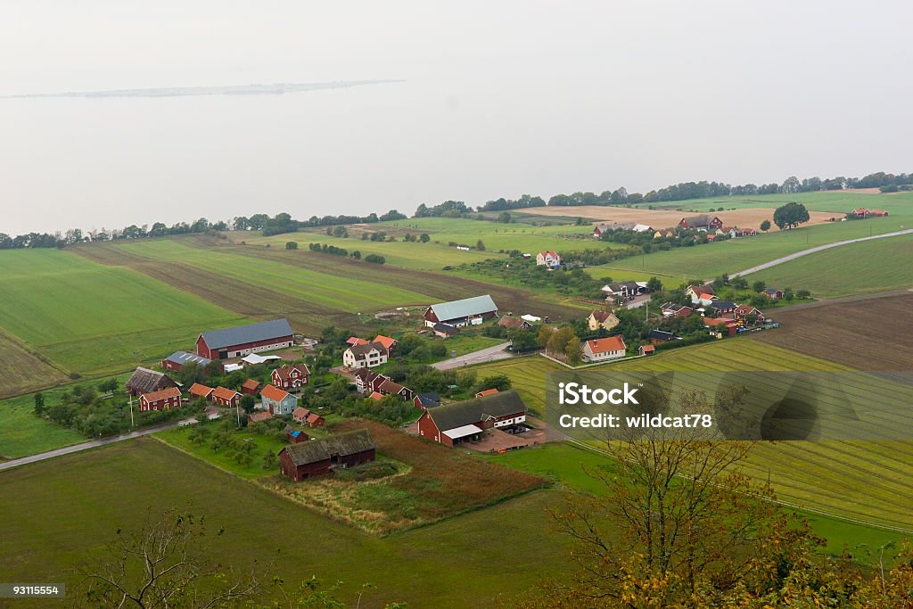 small village - Foto de stock de Agricultura libre de derechos