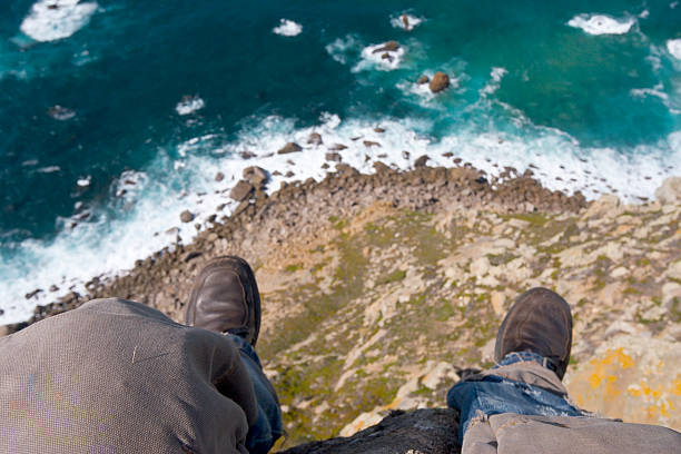 край земли - cabo da roca стоковые фото и изображения