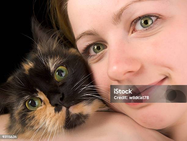 Verde Occhi - Fotografie stock e altre immagini di Adolescenza - Adolescenza, Adulto, Allegro