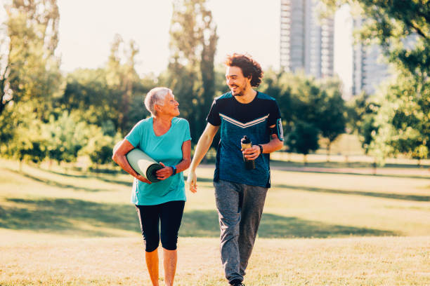 istock Satified sportspeople returning from practice 931164092