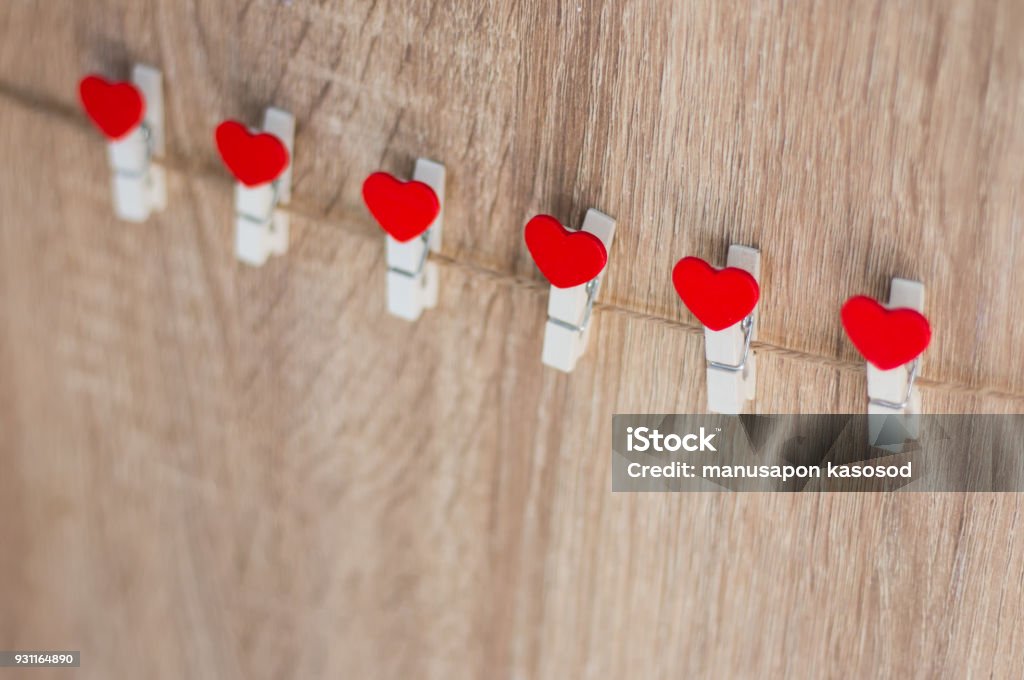 valentines day background Heart Shape Stock Photo