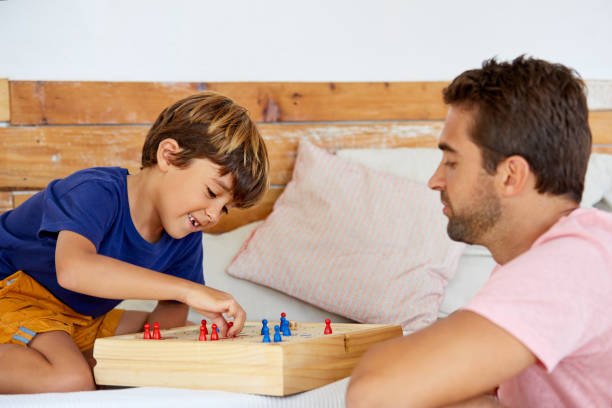 istock He wants to defeat Dad this time 931172284