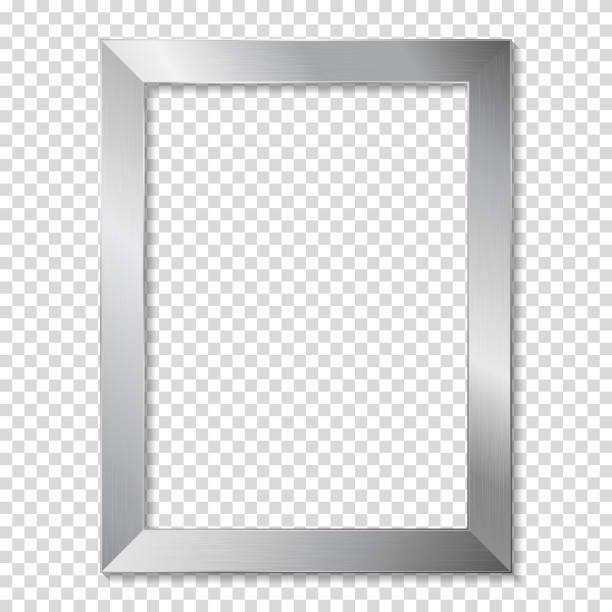 Metal frame, isolaterd. Metal frame, isolaterd. construction frame stock illustrations