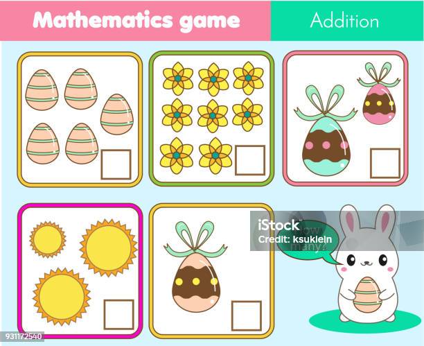 Counting Educational Children Game Math Kids Activity How ...