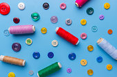 Fabric and sewing items for sewing clothes,