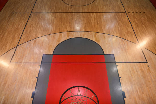 160+ Indoor Basketball Court From Above Stock Photos, Pictures ...