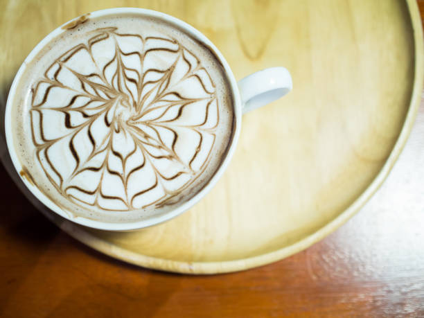 istock A cup of hot chocolate with milk froth. 931183206