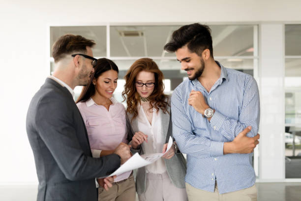 istock Collaboration and analysis by business people working in office 931183650