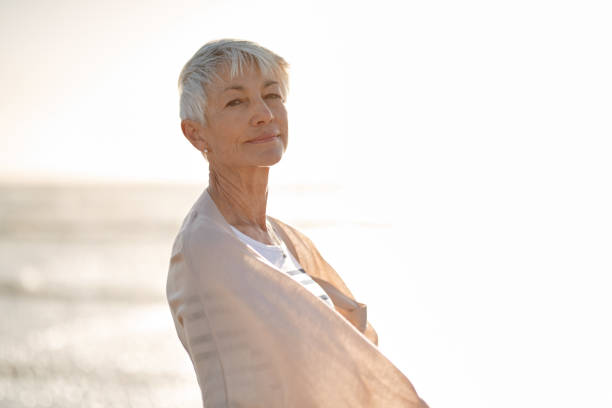 istock Feeling cool, calm and collected by the sea 931183830