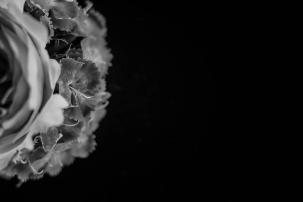 istock Composition of flowers in neon light 931188880