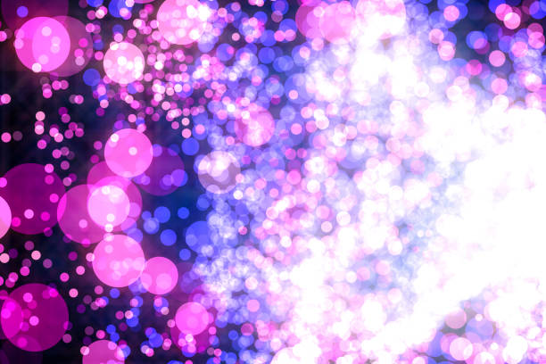 istock Purple and white soft lights abstract background 931198666