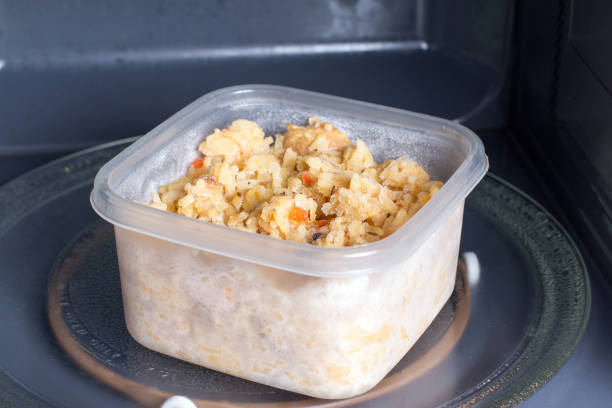 istock Frozen food in the in the microwave 931209690