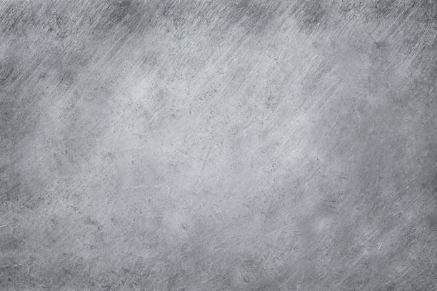 istock aluminium texture background, scratches on stainless steel. 931218238