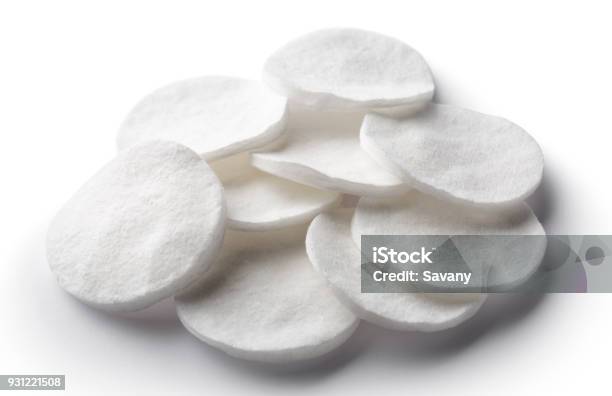 Cotton Pads Stock Photo - Download Image Now - Beauty, Beauty Treatment, Care