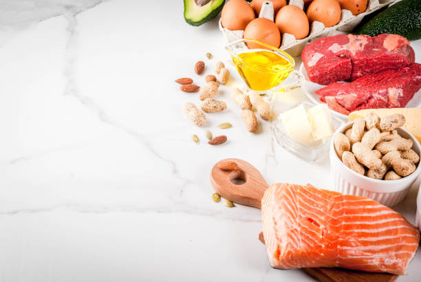 istock Ketogenic low carbs diet ingredients 931222060