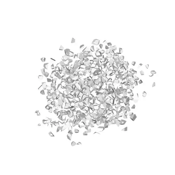 Vector illustration of Pile of Diamonds