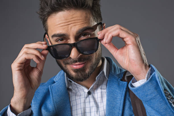 istock Handsome attractive smiling man in sunglasses 931230762