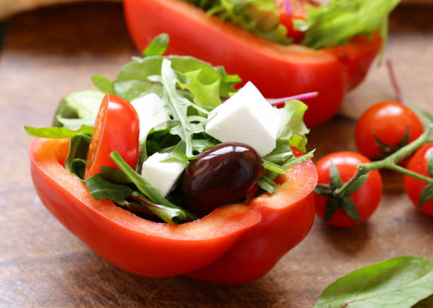 istock fresh salad with tomatoes and feta cheese 931232312