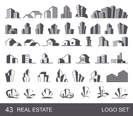 istock Real Estate Logo Set 931240802