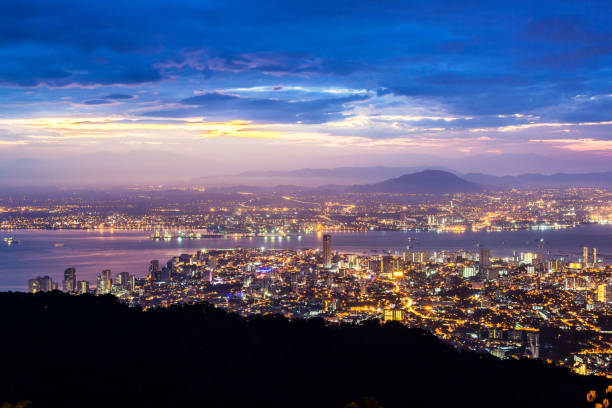 istock George Town City view from Penang Hill during dawn 931245228