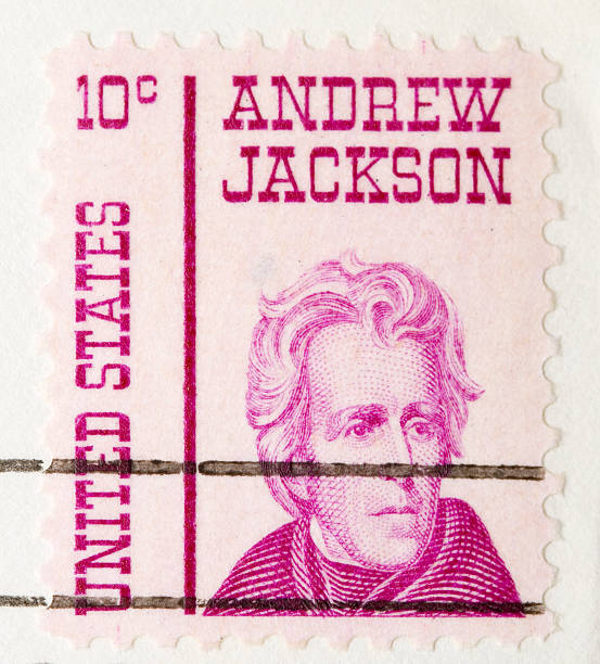 istock Vintage 1968 President Andrew Jackson Stamp 93124841